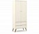 roupeiro gold 02 portas off white ecowood - matic - Imagem 1