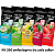 Kit 05 Pacotes / Sabores - Saco BOPP Pérola - 8,5x21 - Total 1.000 Sacos - Imagem 1