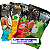 Saco BOPP Metalizado 9x21 - Embalagem para Gelo Saborizado - Kit 05 Pct (1.250 sacos) - Imagem 1