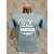 Camiseta Poliéster Fiado - Azul Claro (sem estampa) - Imagem 1