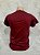 Camiseta 100% Algodão - Bordo (sem estampa) - Imagem 4