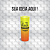 Copo Drink Amarelo C/ Laranja - Imagem 1