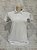 Camiseta Feminina Polo Piquet Baby Look -Branca - Imagem 3