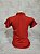 Camiseta Feminina Polo Piquet Baby Look -Vermelho - Imagem 4