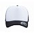 Boné Modelo Trucker Unisex - Preto & Branco - Imagem 3