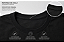 Camiseta Masculina Algodão Slim Preta - Imagem 4