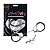 Algema Metal Cromada Com Chaves - Imagem 1