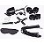 Kit Bondage Sado Preto - 7 itens - Imagem 1