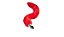 Plug Anal Rabo de Raposa - Vermelho 40 cm Tamanho P - Imagem 1