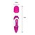 Massageador corporal, em silicone ABS super macio, possui 12 modos - Imagem 1