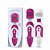 Massageador corporal, em silicone ABS super macio, possui 12 modos - Imagem 2