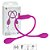Vibrador Ponta Dupla Dream Lover's SI - Magenta - Imagem 1