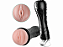 Masturbador Lanterna em Cyber Skin com Ventosa e Vibrador - Vagina - Imagem 1