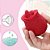 VIBRADOR DE CLITORIS FORMATO ROSA COM LINGUA ESTIMULADORA - Imagem 2