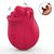 VIBRADOR DE CLITORIS FORMATO ROSA COM LINGUA ESTIMULADORA - Imagem 1