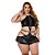 FANTASIA GATA BRAVA - PLUS SIZE LINHA SADO HOT FLOWERS - Imagem 1