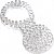 Anel Estimulador Simples - Transparente Hot Flowers - Imagem 1