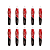 Hot Pen Morango 35g - Kit c/10 Und Hot Flowers - Imagem 1