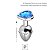 PLUG ANAL AÇO COM CRISTAL FORMATO CORAÇÃO - Tamanho P - Imagem 5