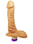 PROTESE COM VIBRO INTERNO FOGO DA PAIXAO 19x4,5cm - Imagem 1