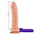 Prótese Fogo da Paixão Com Vibro externo 18 x 4,5cm - Imagem 1