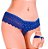 Tanga Te Quero Laço - Azul - Hot Flowers - Imagem 1