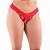 Tanga Malandrinha - Vermelha - Hot Flowers - Imagem 1