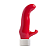 Vibrador Personal Color Com Estimulador Clitoriano  - Vermelho - Imagem 1
