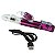 Vibrador Rotativo Recarregável com Estimulador Clitoriano  36 Vibrações - Imagem 1