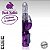 Vibrador Rotativo Recarregável com Estimulador Clitoriano  36 Vibrações - Imagem 3