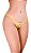 Tanga Sexy - Amarela Hot Flowers - Imagem 1