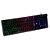 Teclado Gamer Dazz Revolution Rapid Fire Membrana RGB 625203 - Imagem 1