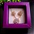 Caixa de Presente KIT SEMIJOIAS (PINK) Conjunto colar e brinco  cravejado em zircônias folheado a ouro 18k - Imagem 2