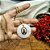 Colar de Corrente Grossa com Pingente de Quartzo Branco e Detalhe de Nossa Senhora Banhado a Ouro - Imagem 1
