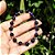 Pulseira Pedra Estrela 8mm com entremeio de Hematita Natural Prateada - Imagem 5