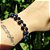 Duo de Pulseiras Pedra Estrela com Hematita Natural Prateada - Imagem 3