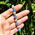 Pulseira de Água-Marinha Natural e Pérolas - Imagem 4
