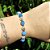 Pulseira de Água-Marinha Natural e Pérolas - Imagem 3