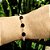 Pulseira de Proteção 7 Nós com Ágata Preta Natural Fio de Seda - Imagem 9