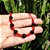 Pulseira de Proteção 7 Nós com Ágata Preta Natural Fio de Seda - Imagem 4