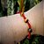 Pulseira de Proteção 7 Nós com Olho de Tigre Natural Fio de Seda - Imagem 2