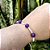 Pulseira de Proteção 7 Nós com Ametista Natural Fio de Seda - Imagem 5