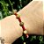 Pulseira de Proteção 7 Nós com Unakita Natural Fio de Seda - Imagem 1
