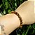 Pulseira de Olho de Tigre Natural esferas de 6mm - Imagem 4