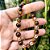 Pulseira de Olho de Tigre Natural com Miçangas de Vidro - Imagem 2