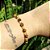 Pulseira de Olho de Tigre e Citrino Natural 6mm - Imagem 4