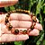 Trio de Pulseiras de Olho de Tigre - Citrino, Cristal e Hematita Dourada - Imagem 3