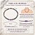 Conjunto de Colar e Pulseira de Hematita Natural em Macramê com Fio de Seda - Imagem 5