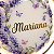 Kit Porta Maternidade │ Floral lavanda UV aro simples - Imagem 2