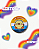 BOTTONS LGBT redondos - Imagem 8